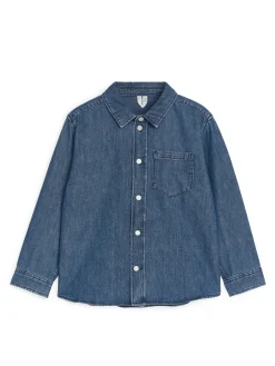 Jeansbluse