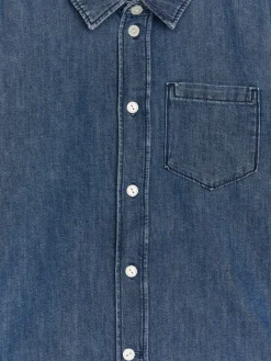 Jeansbluse