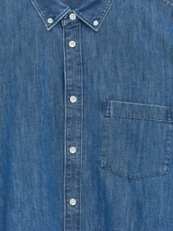 Jeanshemd mit normaler Passform