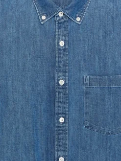 Jeanshemd mit normaler Passform