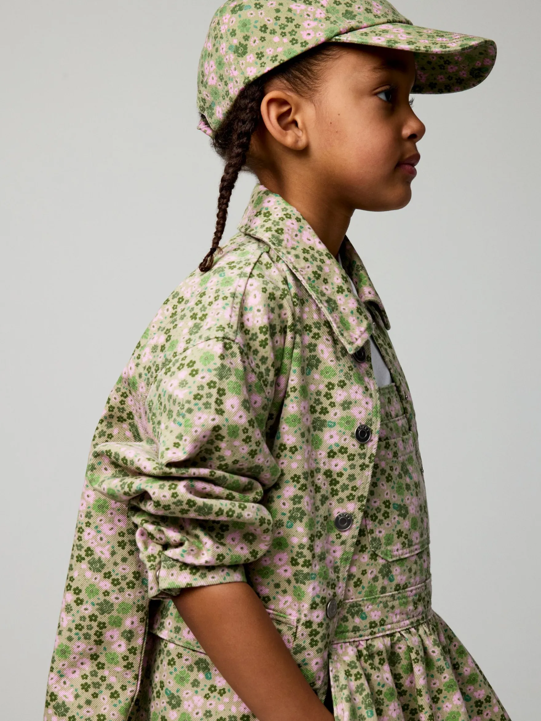 Jeansjacke in A-Linie
