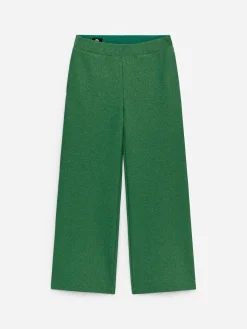 Jerseyhose mit Metallic-Effekt