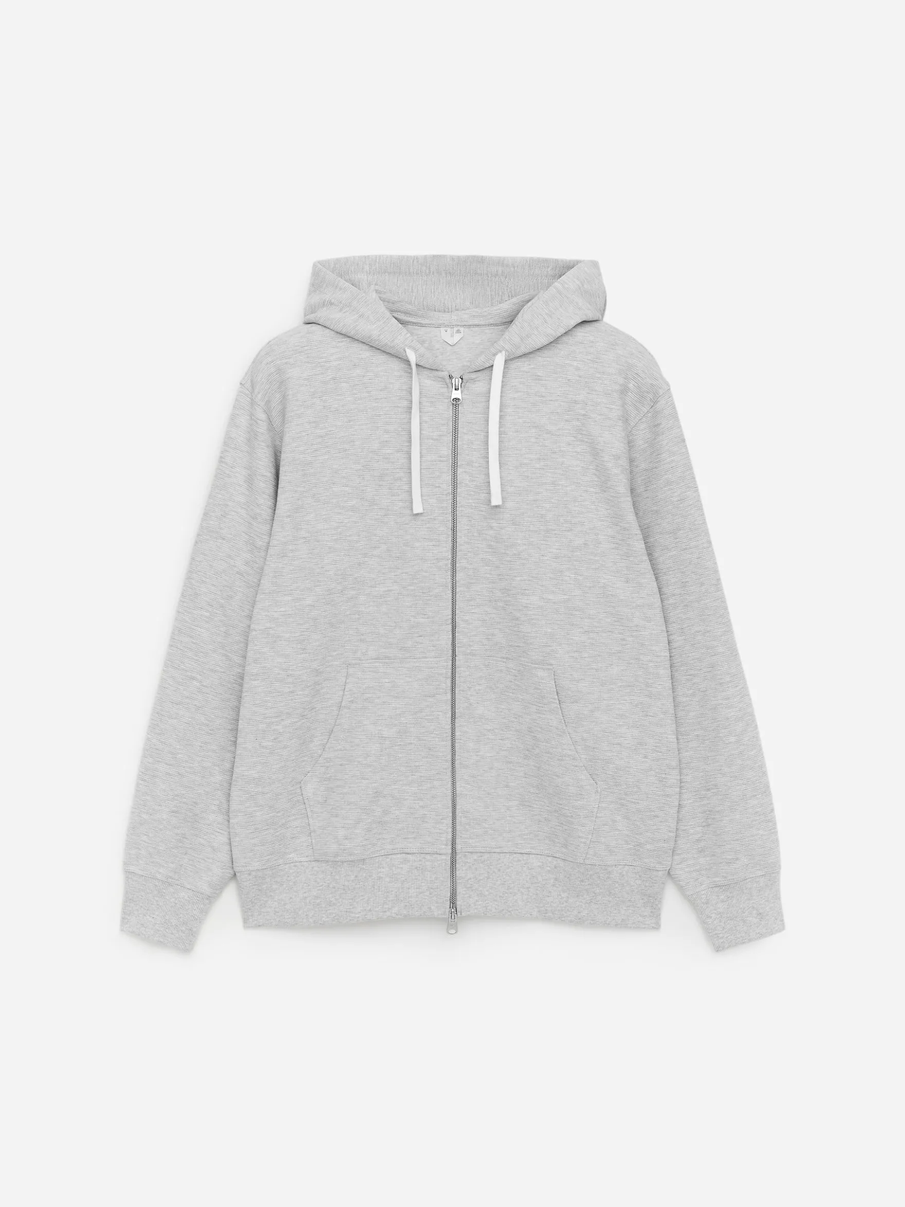 Jersey-Kapuzenjacke mit Reißverschluss