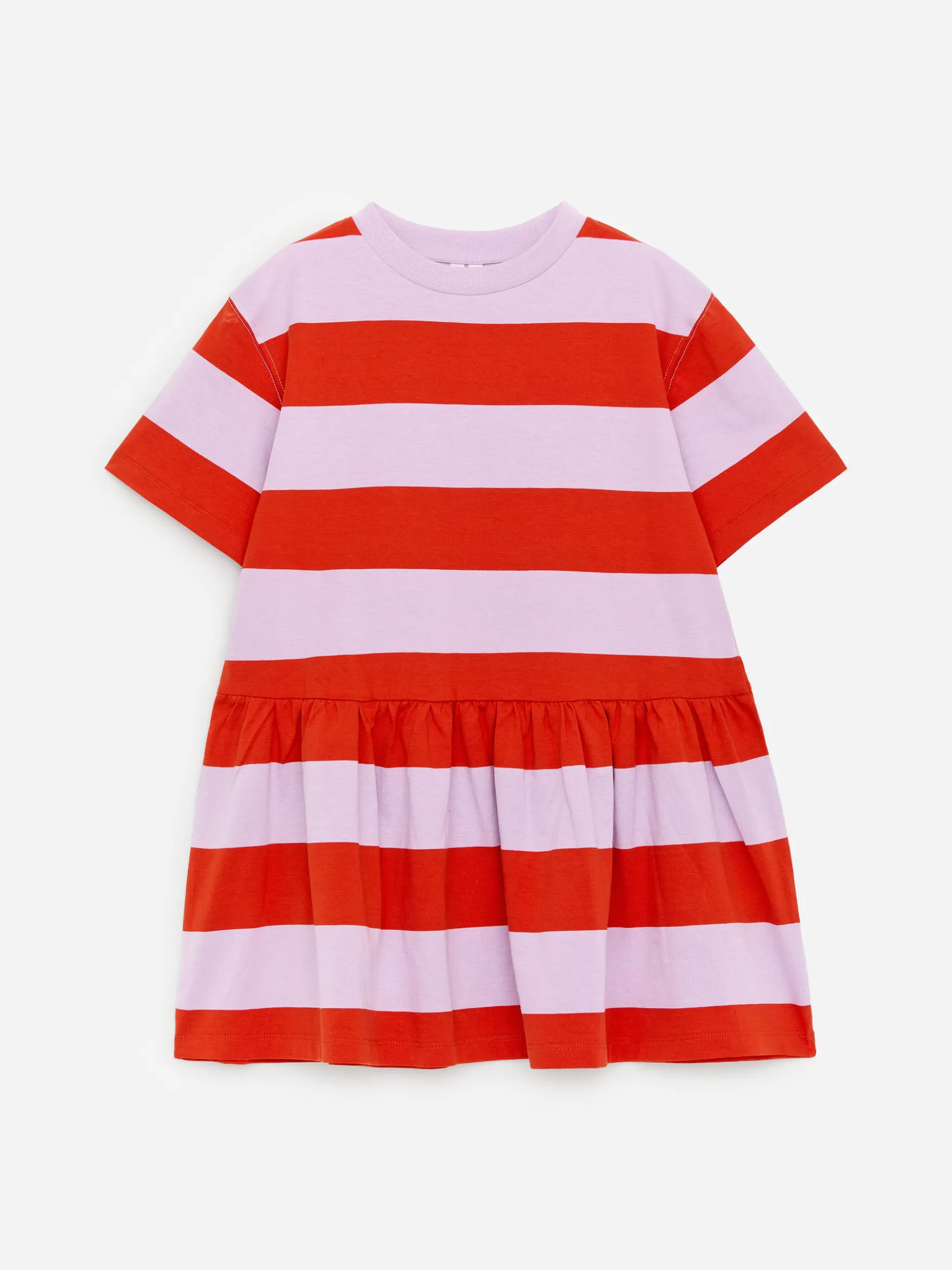 Jerseykleid mit Rüschen