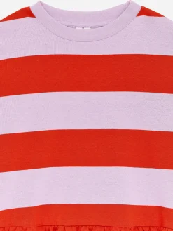 Jerseykleid mit Rüschen