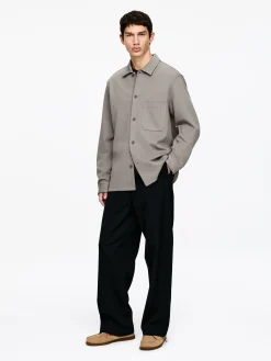 Jersey-Overshirt