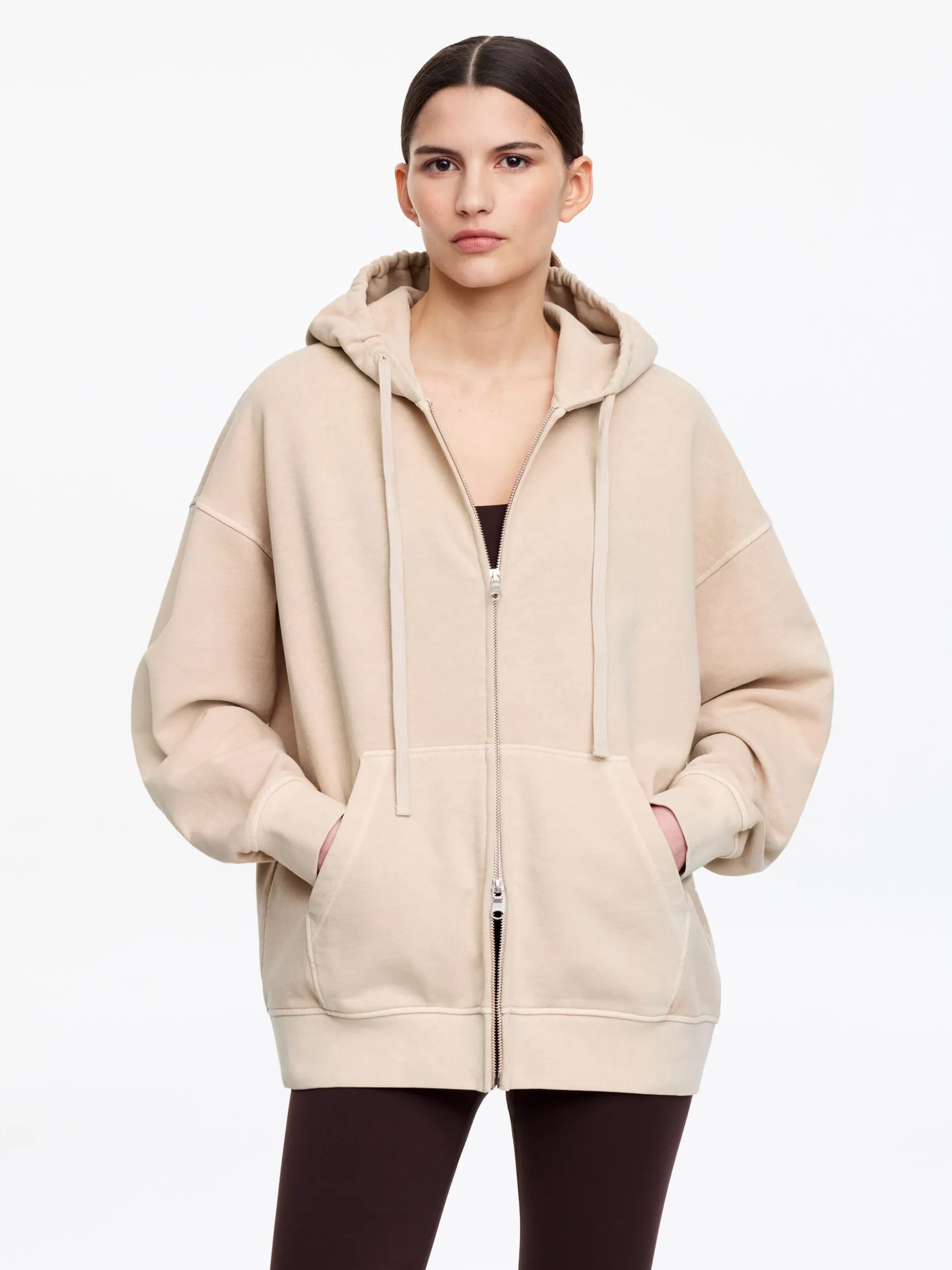 Kapuzenpullover mit Reißverschluss