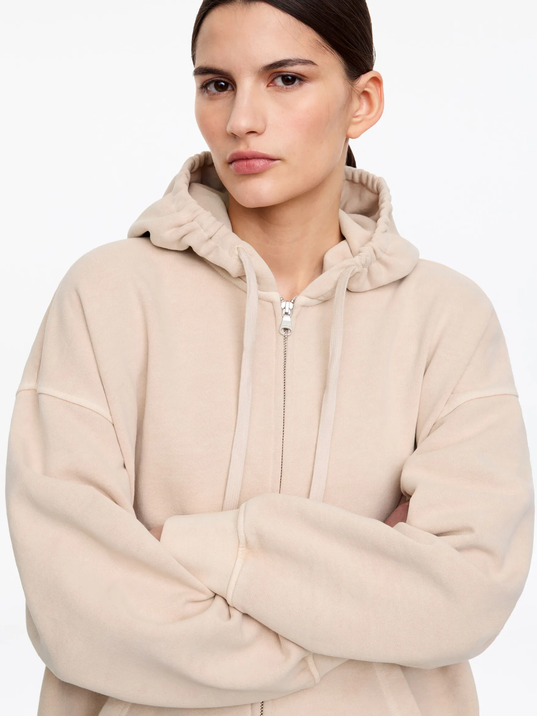 Kapuzenpullover mit Reißverschluss