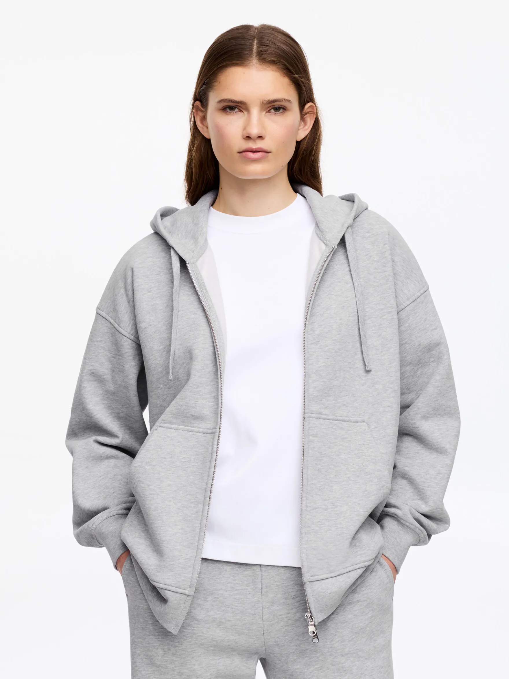Kapuzenpullover mit Reißverschluss