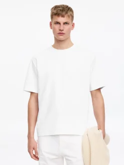 Kastiges Interlock-T-Shirt