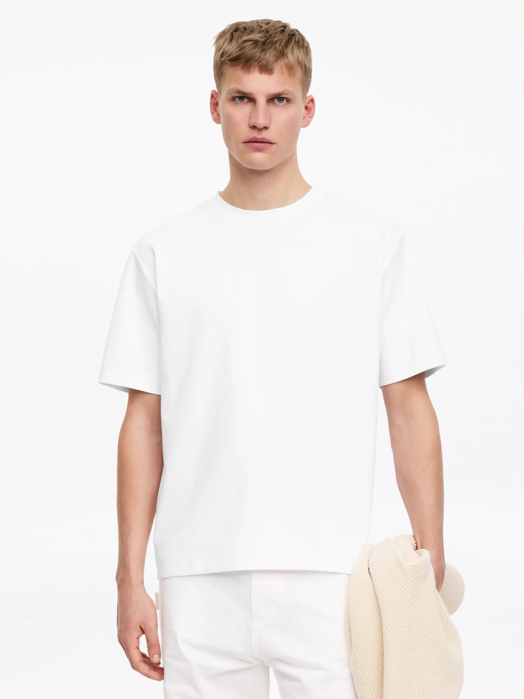 Kastiges Interlock-T-Shirt