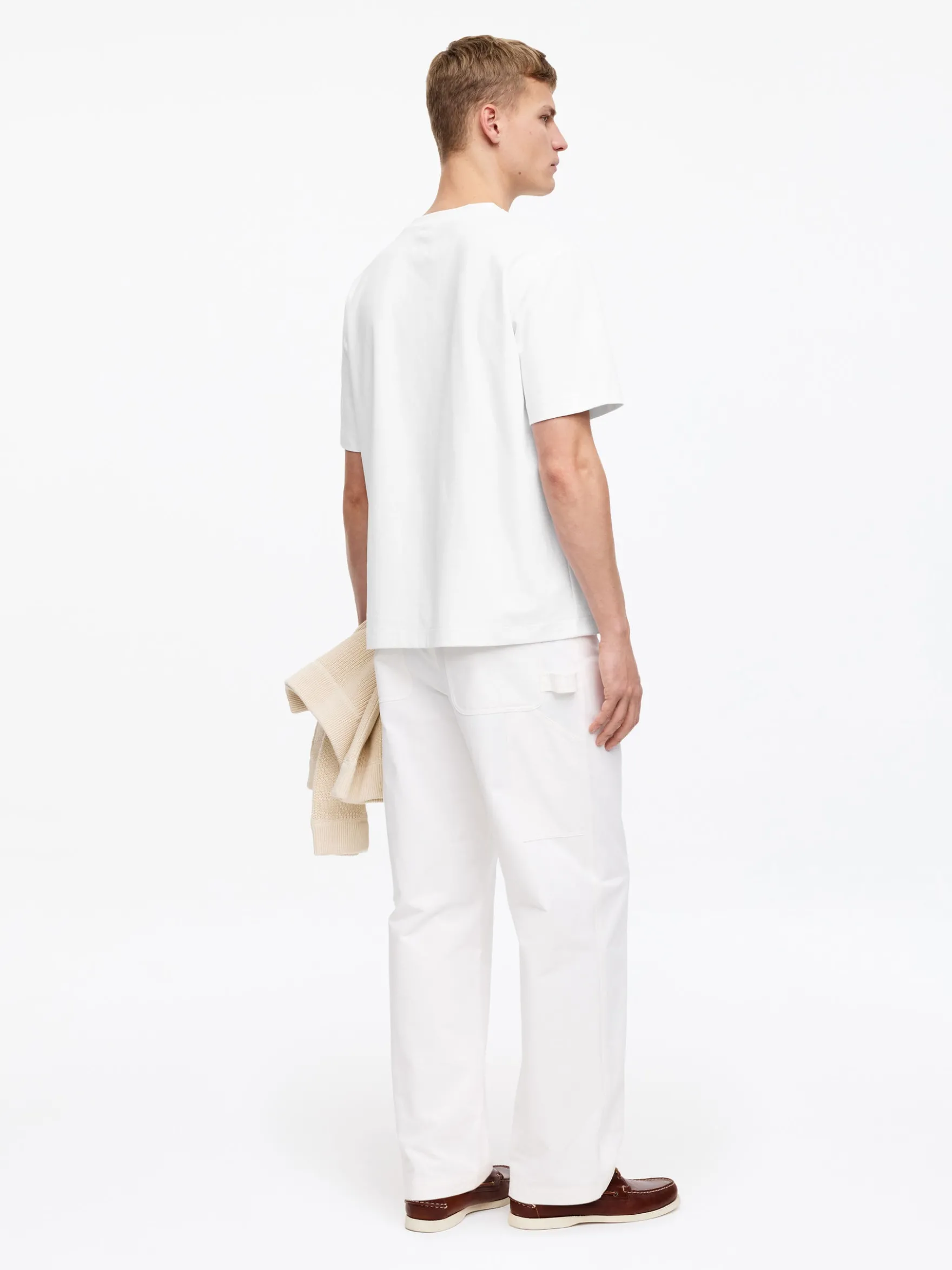 Kastiges Interlock-T-Shirt