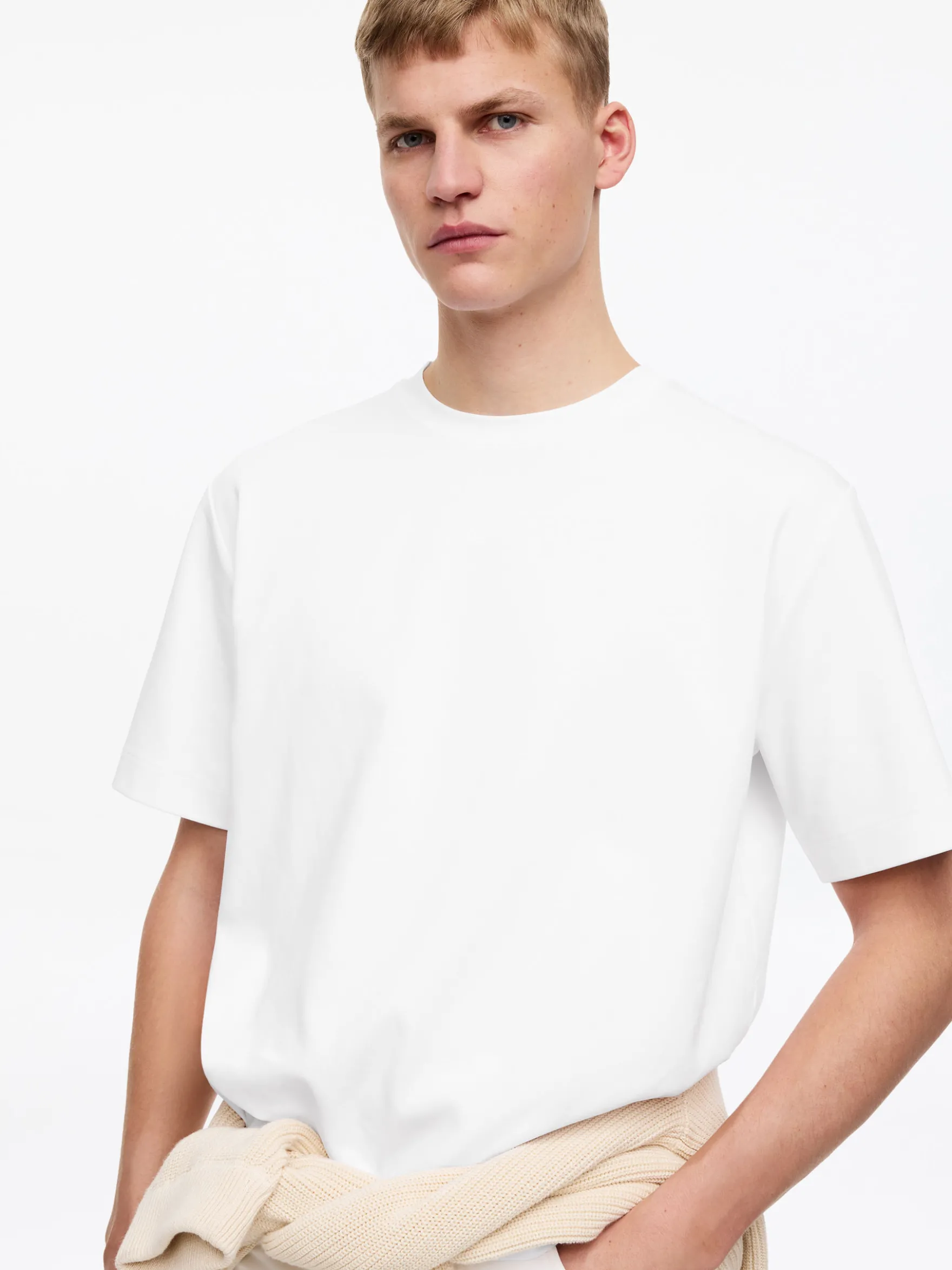 Kastiges Interlock-T-Shirt