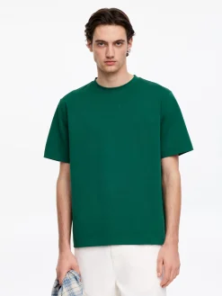 Kastiges Interlock-T-Shirt