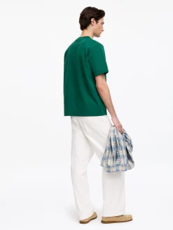 Kastiges Interlock-T-Shirt