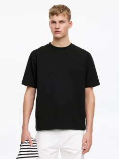 Kastiges Interlock-T-Shirt