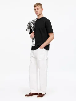 Kastiges Interlock-T-Shirt
