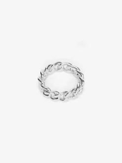 Kettenring aus Sterlingsilber