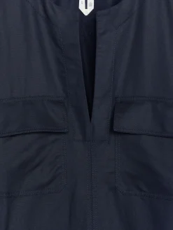 Kleid aus Leinen und Lyocell