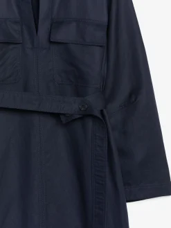 Kleid aus Leinen und Lyocell