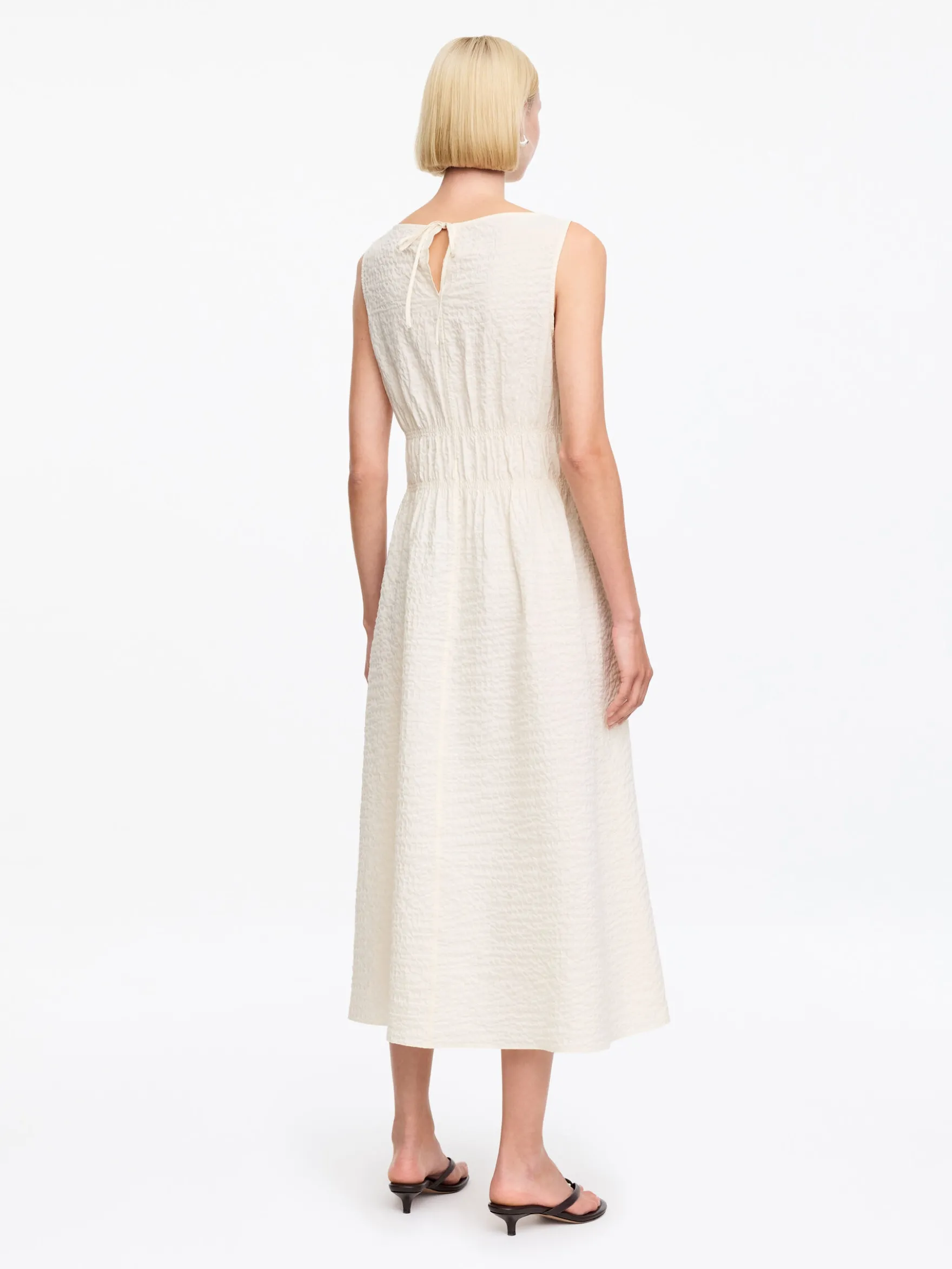 Kleid aus Seersucker