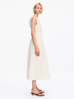 Kleid aus Seersucker