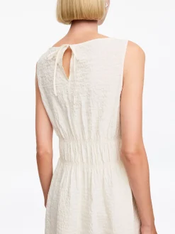 Kleid aus Seersucker