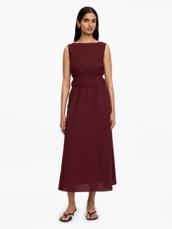 Kleid aus Seersucker