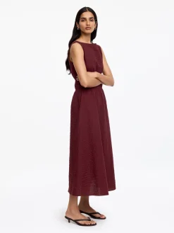 Kleid aus Seersucker