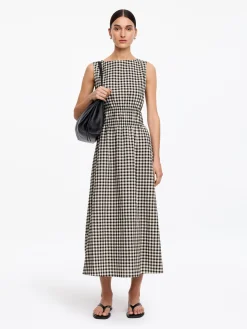 Kleid aus Seersucker