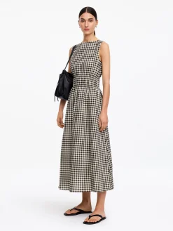 Kleid aus Seersucker