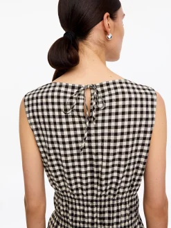 Kleid aus Seersucker