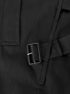 Kurzer Oversize-Trenchcoat