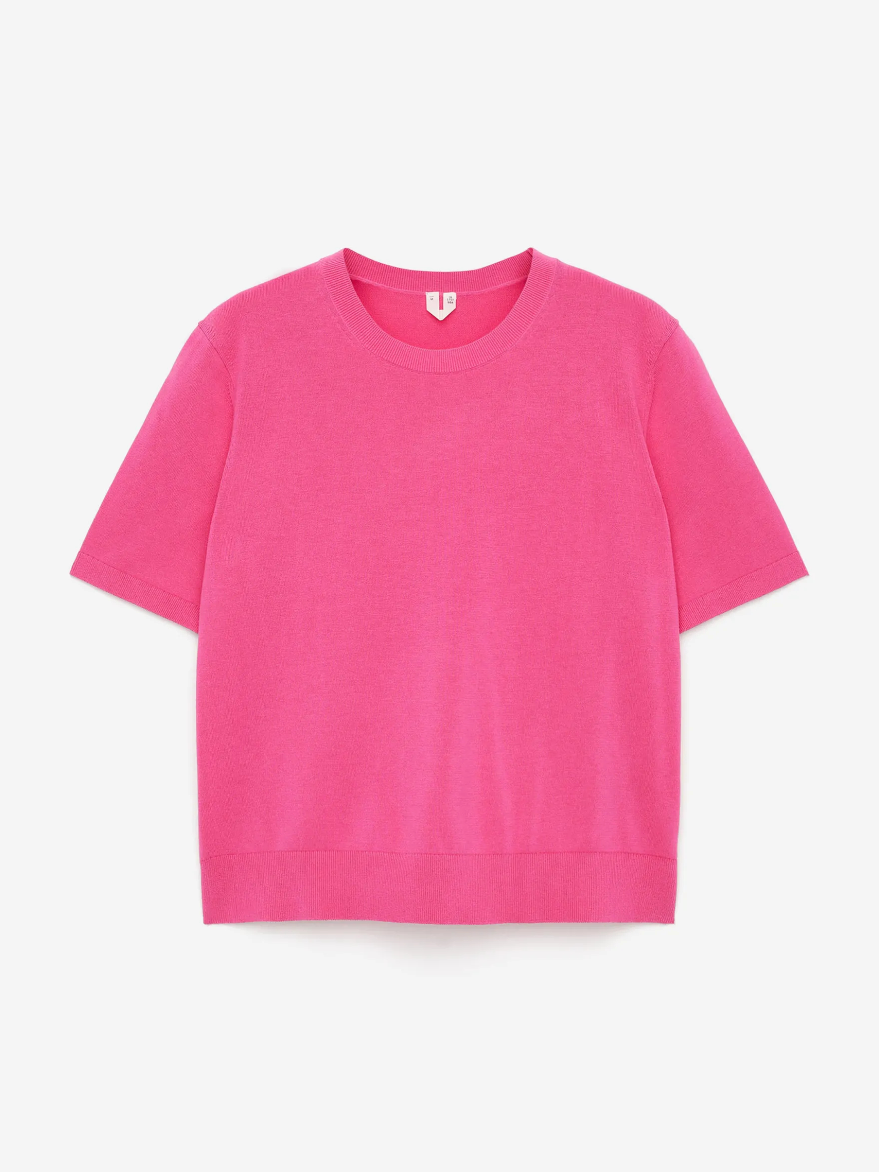Kurzärmliges Strickoberteil