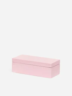 Lackierte Box: 7 x 17 cm