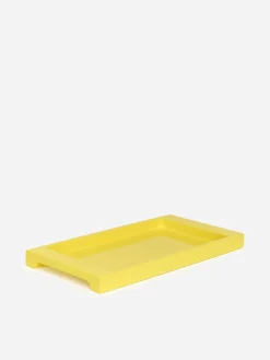 Lackiertes Tablett, 39 x 20 cm