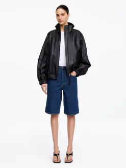 Lange Jeansshorts