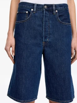 Lange Jeansshorts