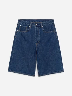 Lange Jeansshorts