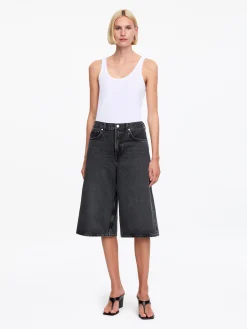 Lange Jeansshorts