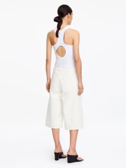 Lange Jeansshorts