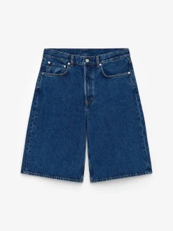 Lange Jeansshorts