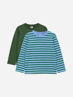 Langärmeliges T-Shirt im 2er-Pack