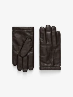 Lederhandschuh mit Wollfutter
