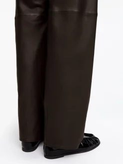 Lederhose mit Barrel Leg