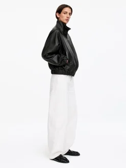 Lederjacke