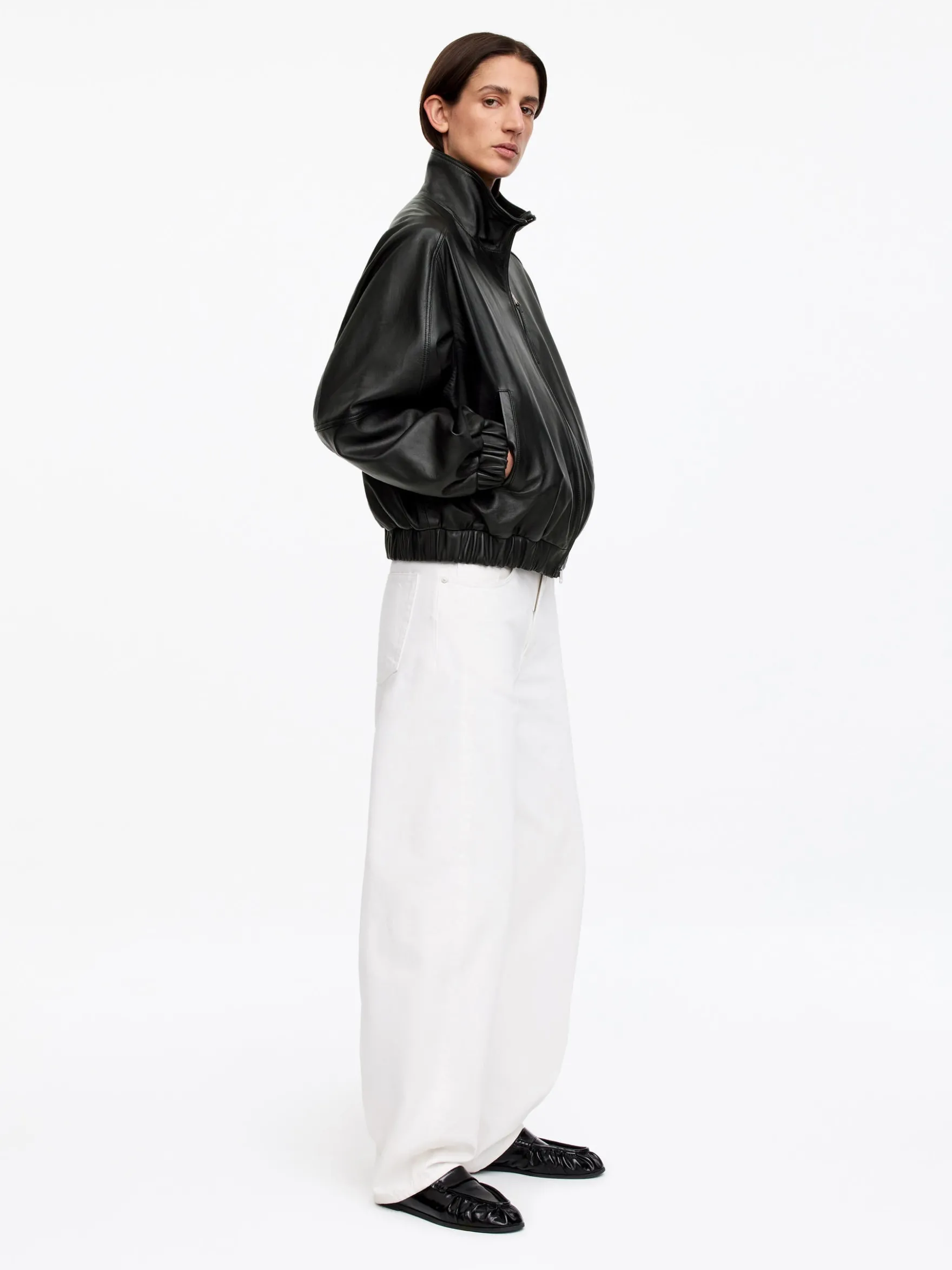Lederjacke