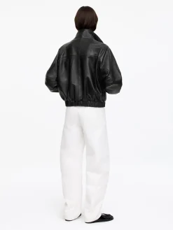 Lederjacke