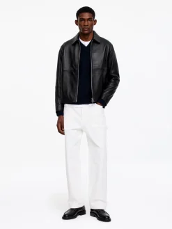 Lederjacke