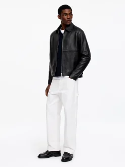 Lederjacke